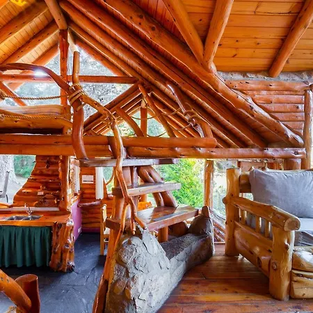 Cabañas Villa Labrador con costa de lago San Carlos de Bariloche Exterior foto