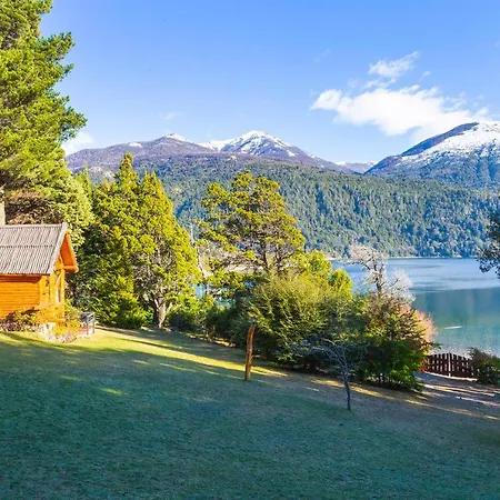 Cabañas Villa Labrador con costa de lago San Carlos de Bariloche Exterior foto