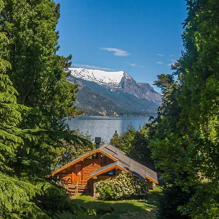 Cabañas Villa Labrador con costa de lago San Carlos de Bariloche Exterior foto