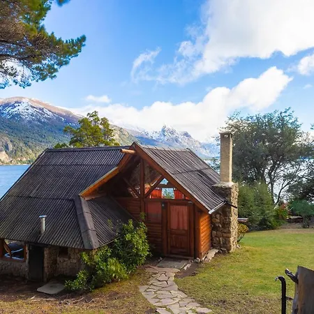 Cabañas Villa Labrador con costa de lago San Carlos de Bariloche Exterior foto