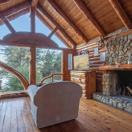 Cabañas Villa Labrador con costa de lago San Carlos de Bariloche Exterior foto