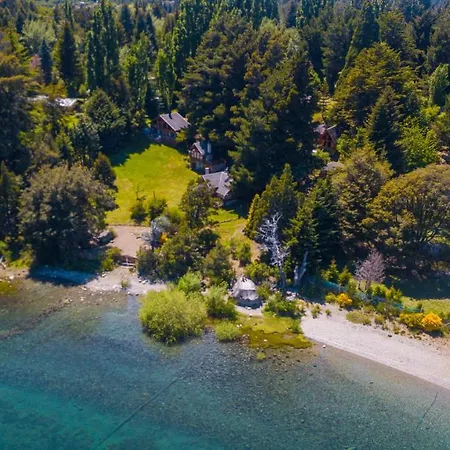 Cabañas Villa Labrador con costa de lago San Carlos de Bariloche Exterior foto