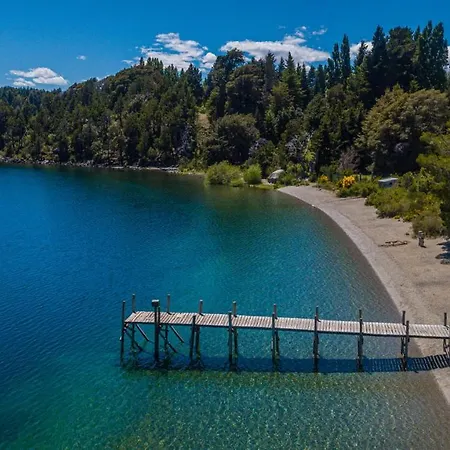 Cabañas Villa Labrador con costa de lago San Carlos de Bariloche Exterior foto