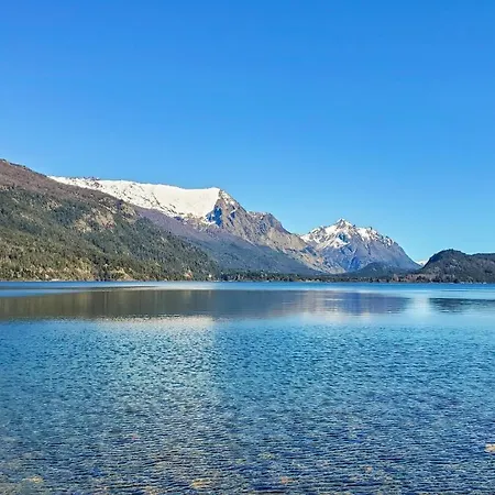 Cabañas Villa Labrador con costa de lago San Carlos de Bariloche Exterior foto