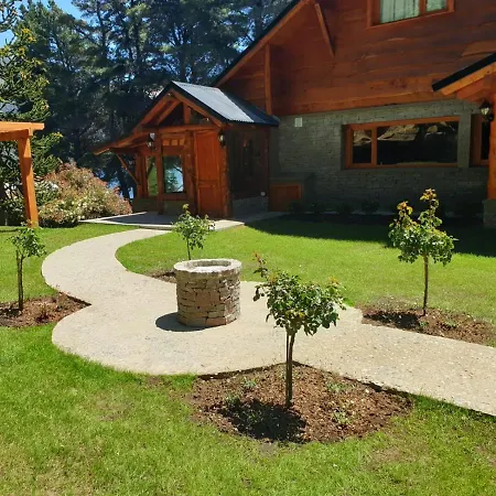 Cabañas Villa Labrador con costa de lago San Carlos de Bariloche Exterior foto