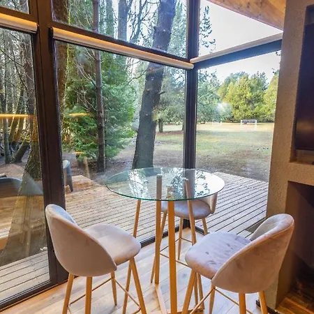 Cabañas Villa Labrador con costa de lago San Carlos de Bariloche Exterior foto